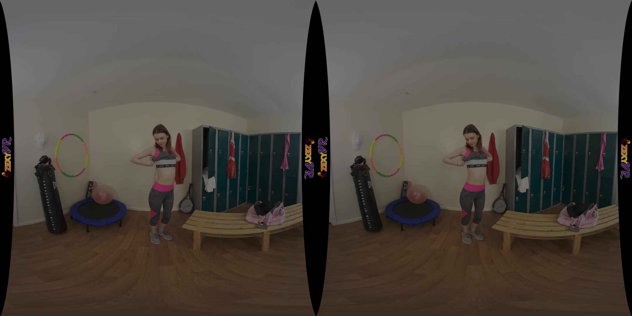 Locker Room Libido featuring Kourtney E - ZexyVR