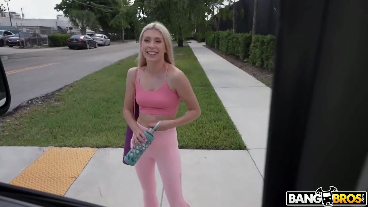 Offering Some Money To Hot Yoga student 18+