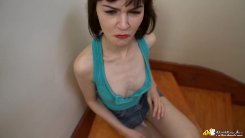 Emily in Looking Down My Top - DownblouseJerk