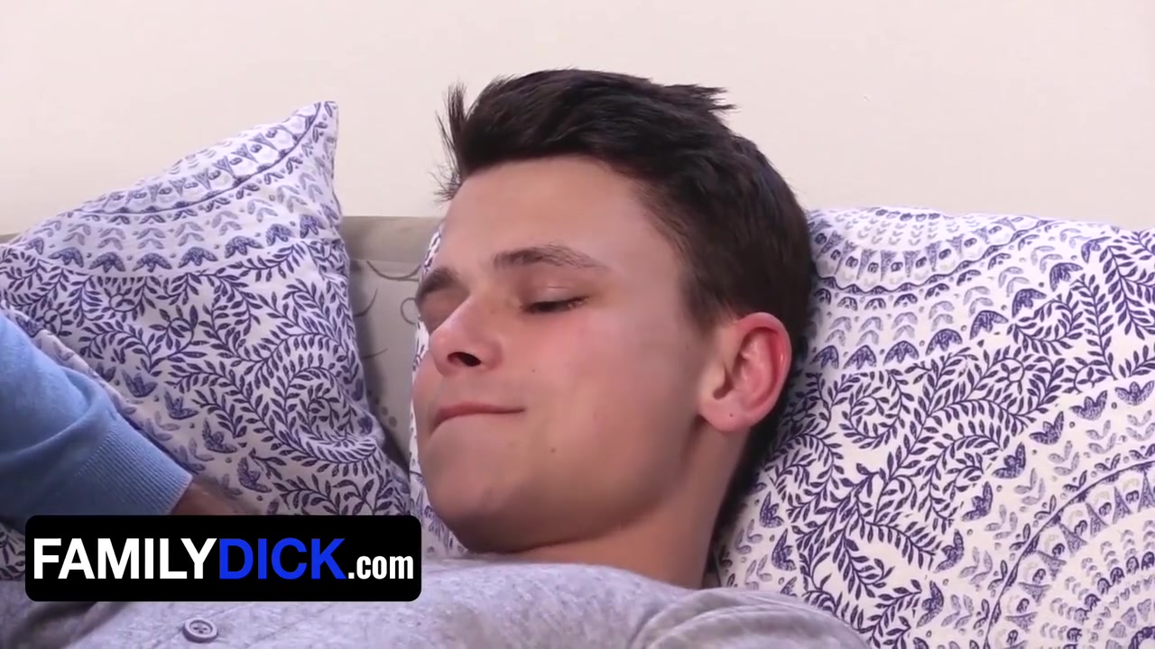 Alex Killian In Horny Step dad Surprises Stepson With Cock Sucking