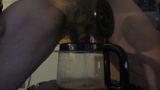 Peeing in a Coffee Carafe!