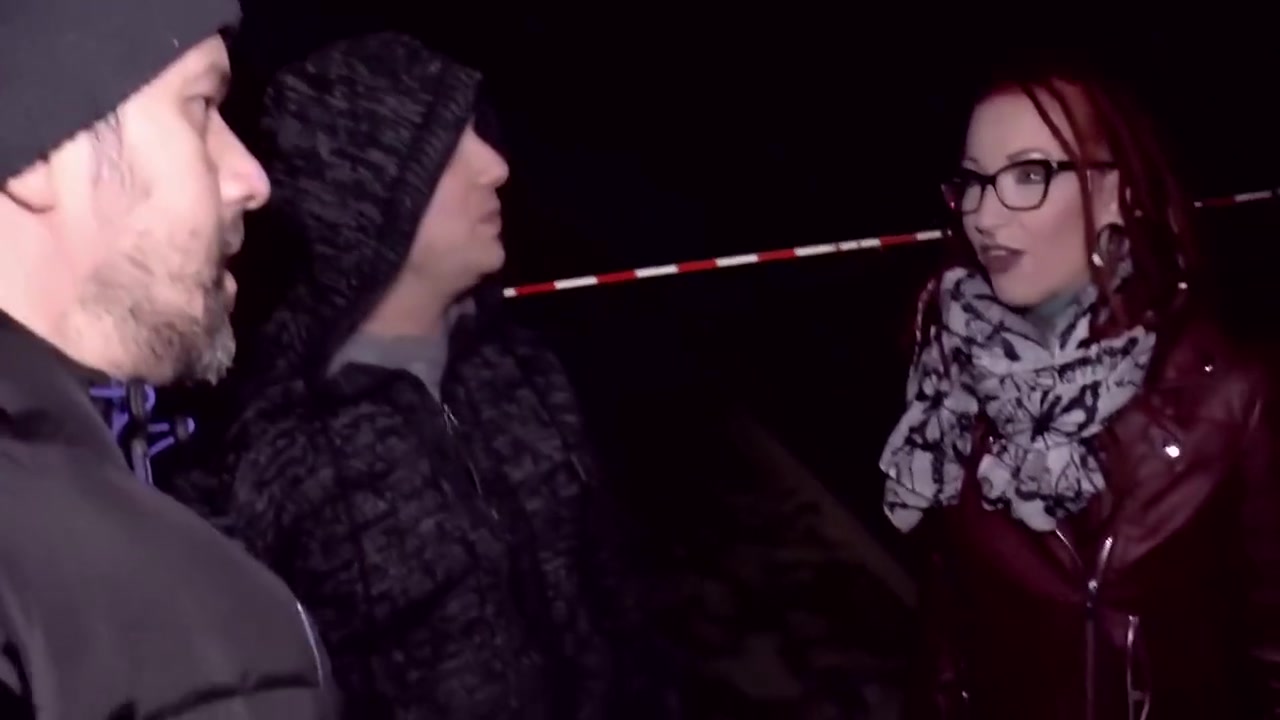 Hot Red Colored Girl Takes Two Huge Cocks In Her Mouth And Horny Pussy With Dominic Ross, Stefan Steel And Jezzi Cat