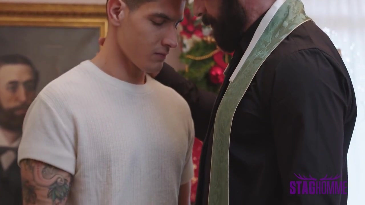 Hung Sexy Priest Screws Young Twink Bareback With Scott Carter