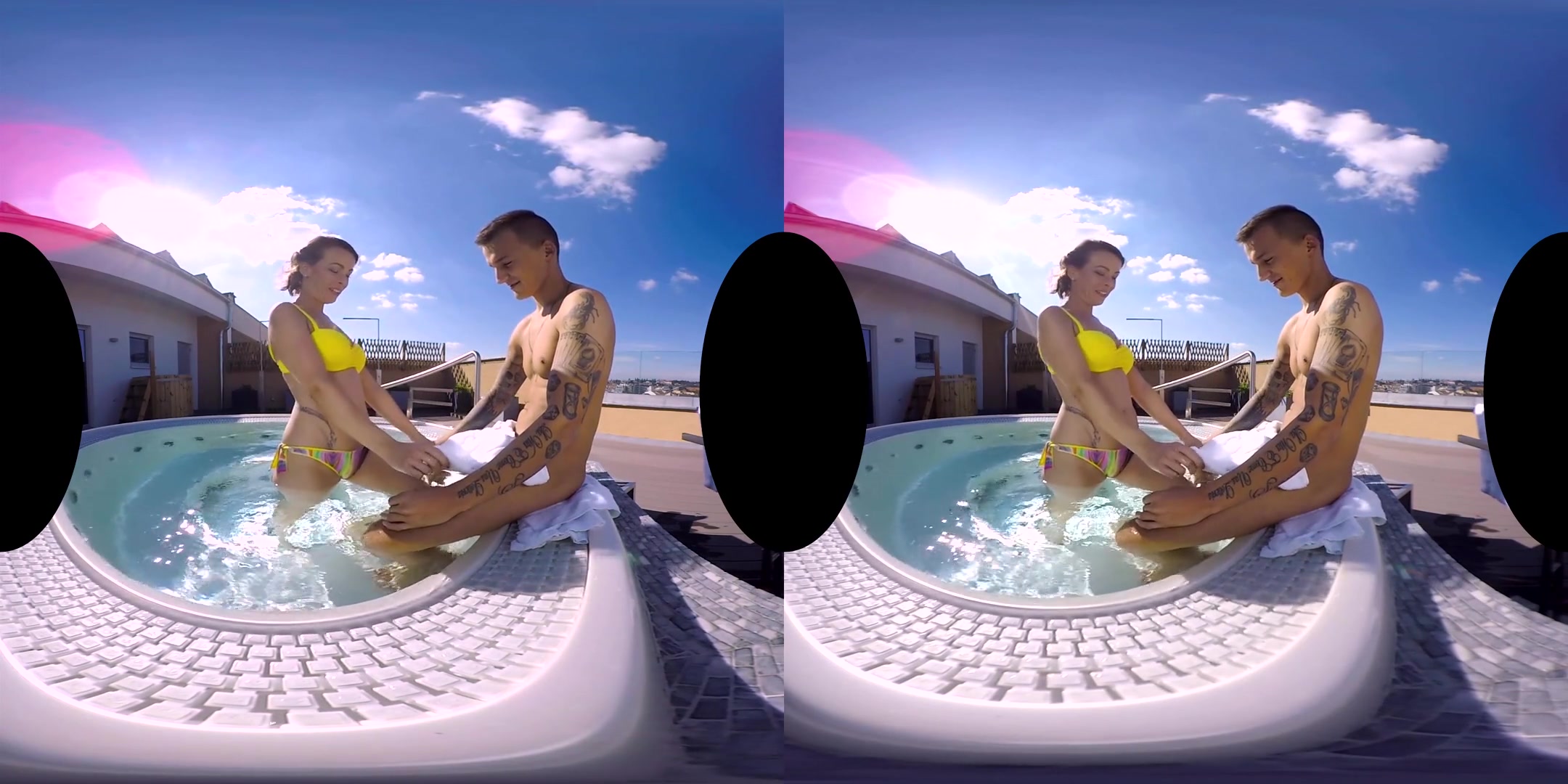 Caroline Ardolino in Jacuzzi Fun - - RealityLovers