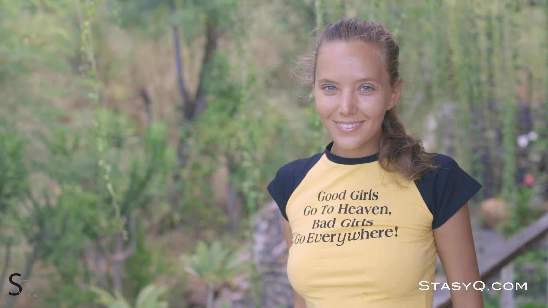 Katya Clover Struts Her Petite Body For The Camera