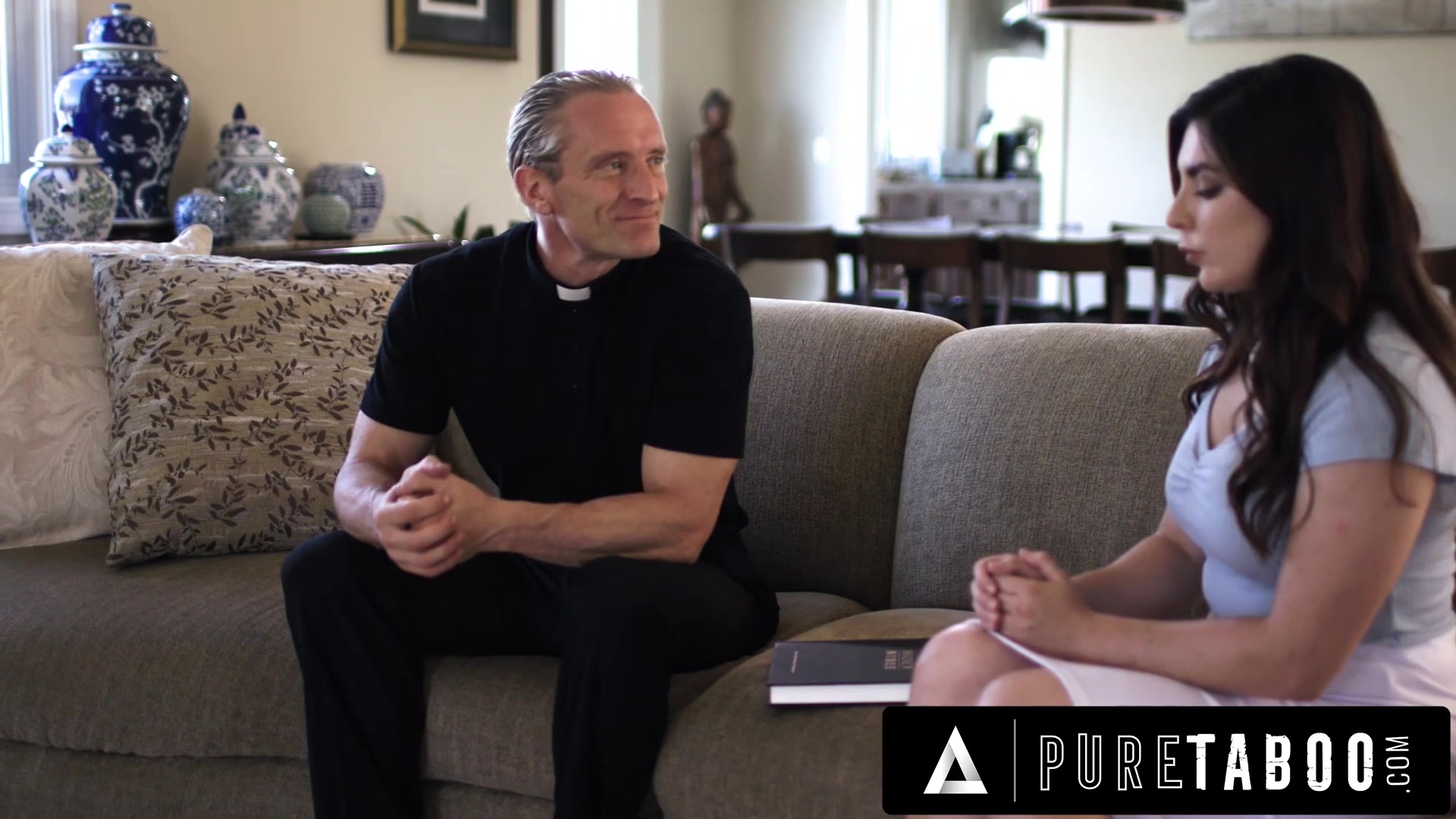 PURE TABOO Religious teen 18+ Keira Croft Tries Anal Sex For The First Time With Her Priest