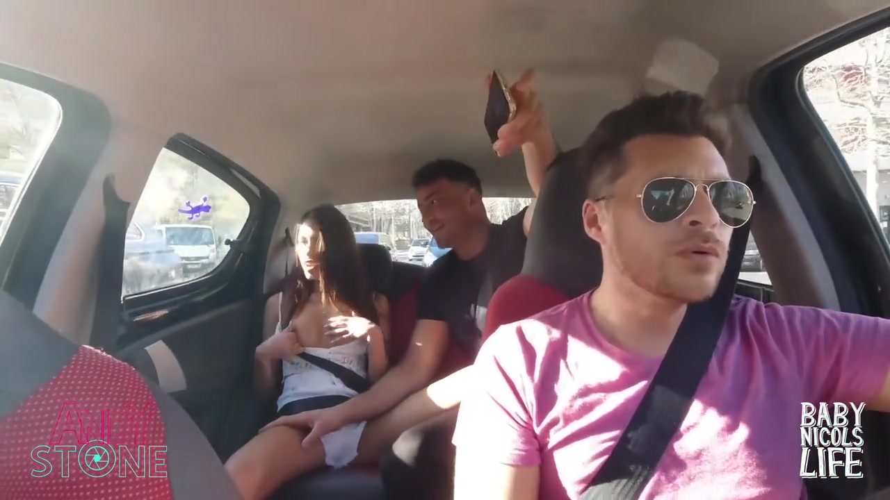 Horny Couple Fucking In My Uber Car - 1