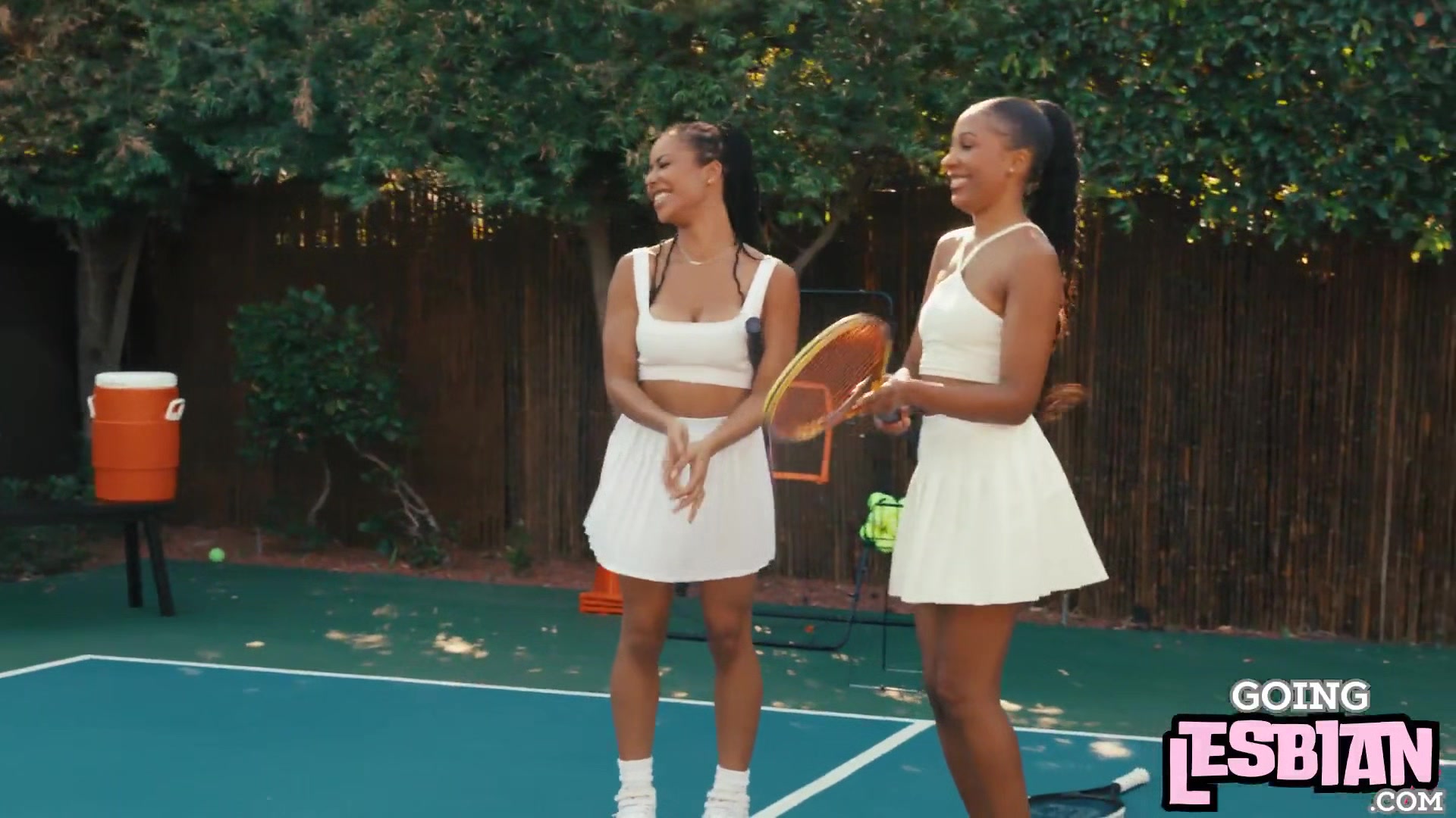 Ebony lez babes pussyeating each other