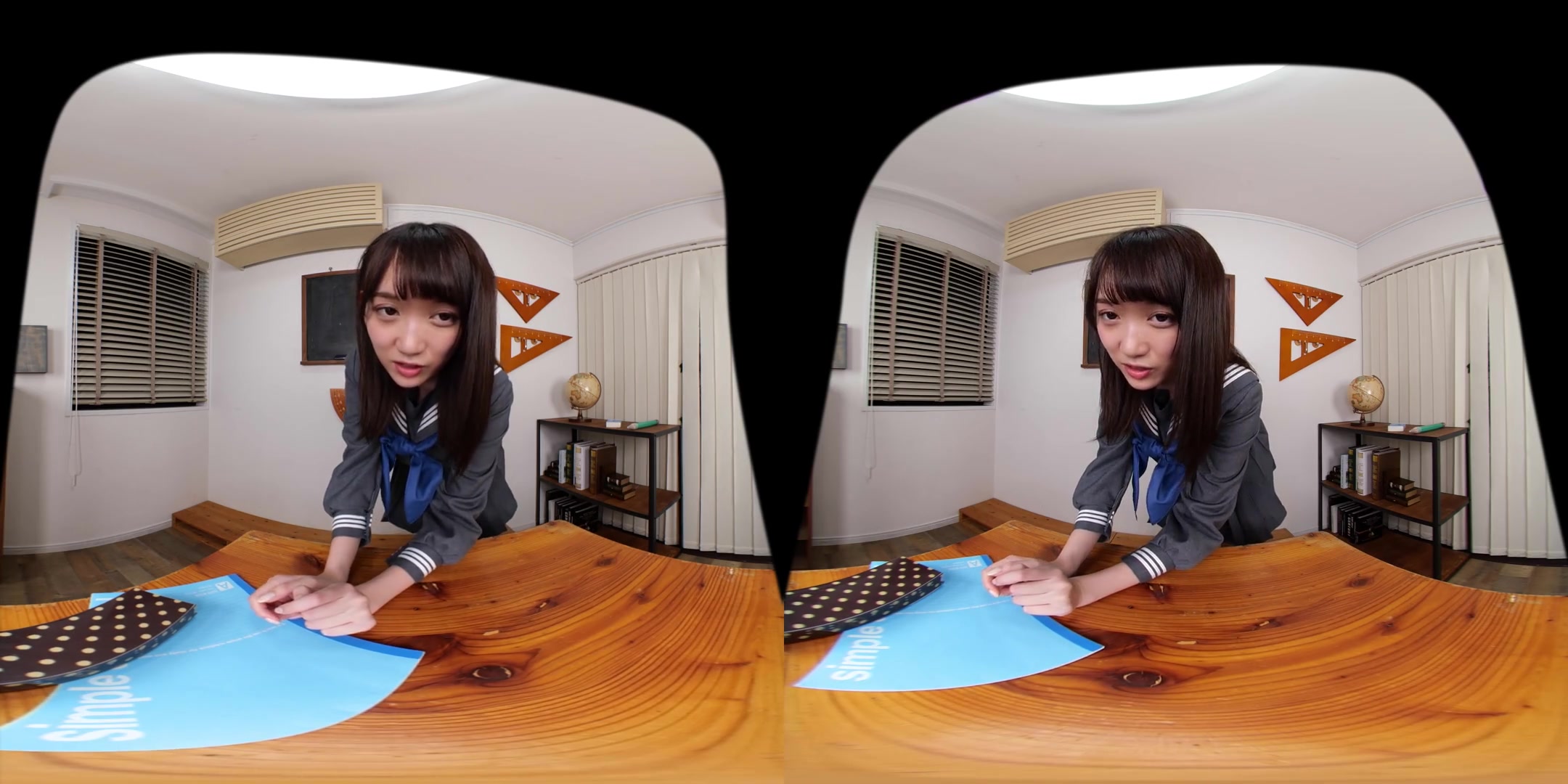 Virtual Dive: Can I Like It Even Though I'm her Teacher?; Japanese Idol Gravure POV