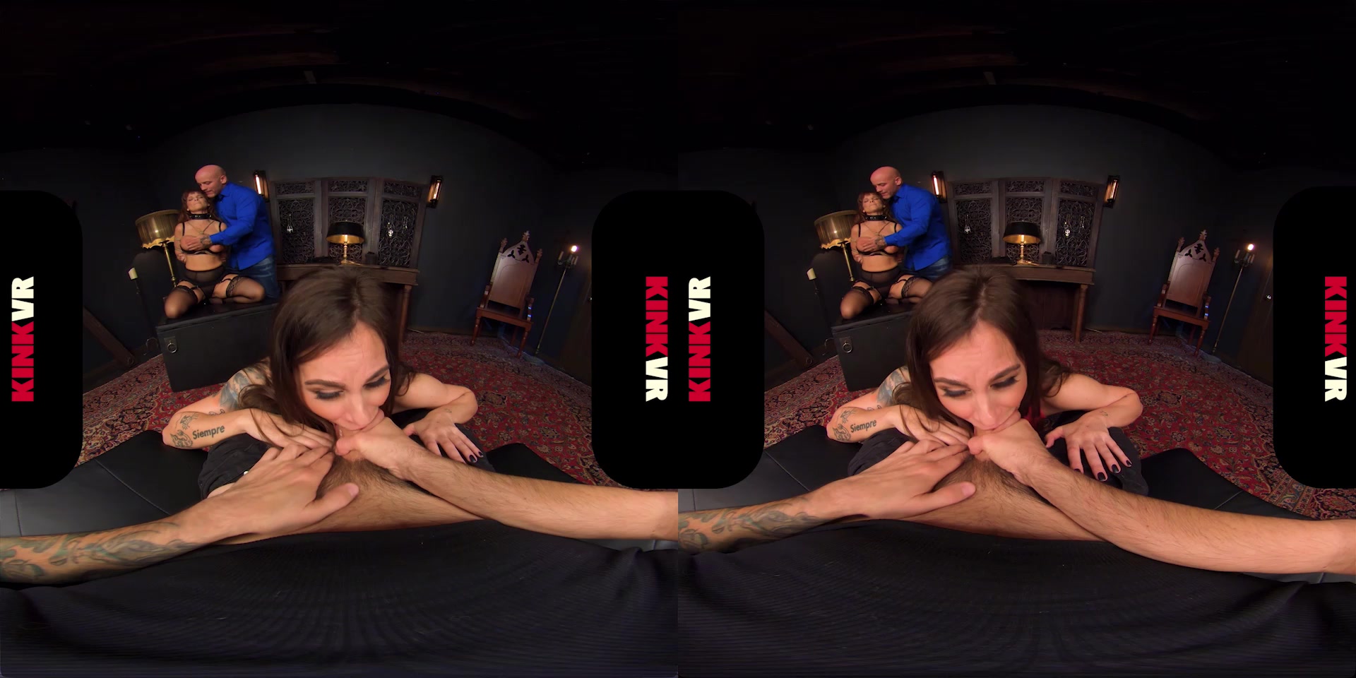 Kacie Castle & Syren de Mer in King of the Castle - KinkVR