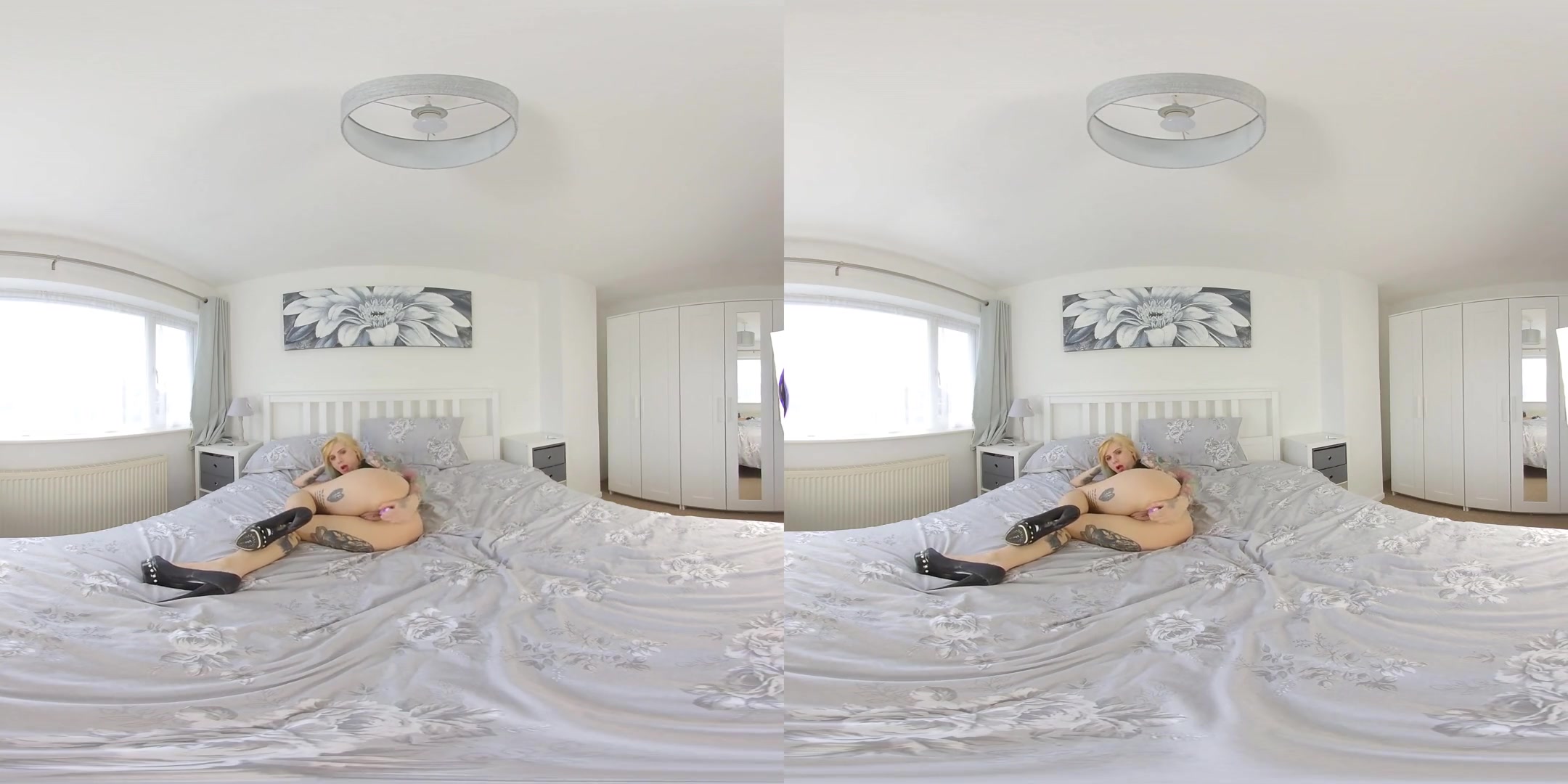 Tammy, Bedroom Antics - Tattoo Solo Model Toying