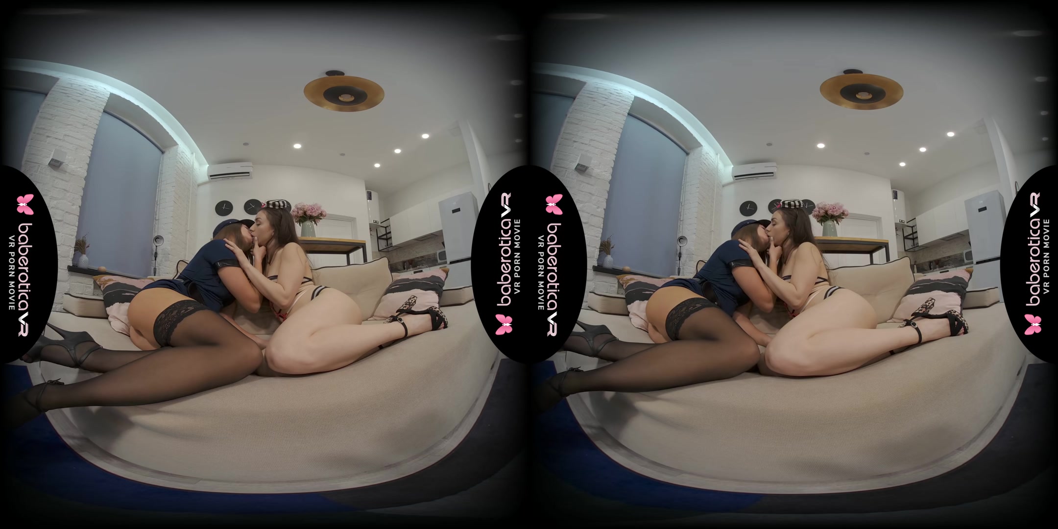 Miledy And Shanti Dress Up And Use Sex Toys On Each Other In VR Today - BaberoticaVR