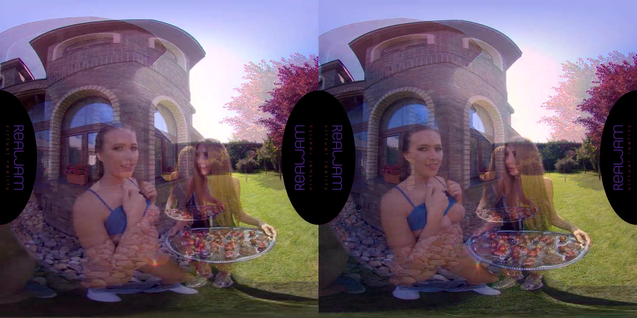 Marilyn Crystal & Stacy Cruz in Unexpected visit - RealJamVR