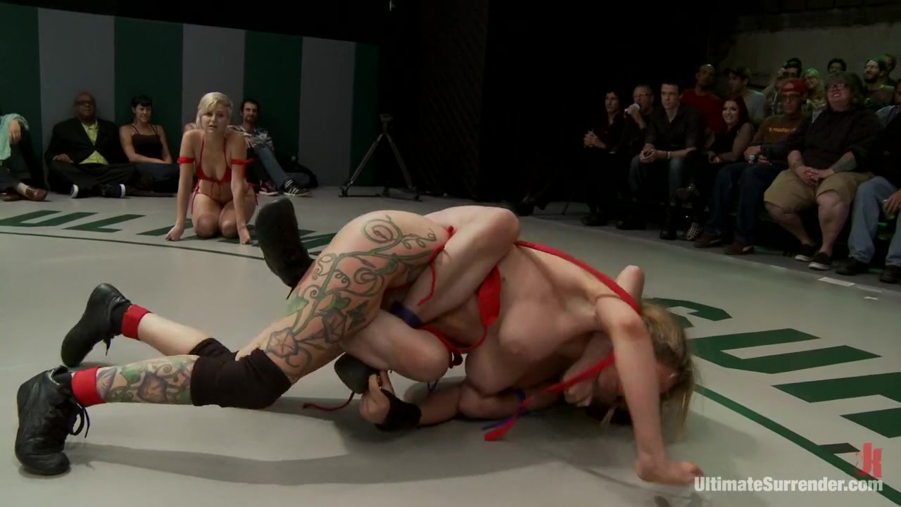 RD 1: Team Blue VS. Team Red! unscripted tag team wrestling! Sexual wrestling at it's best