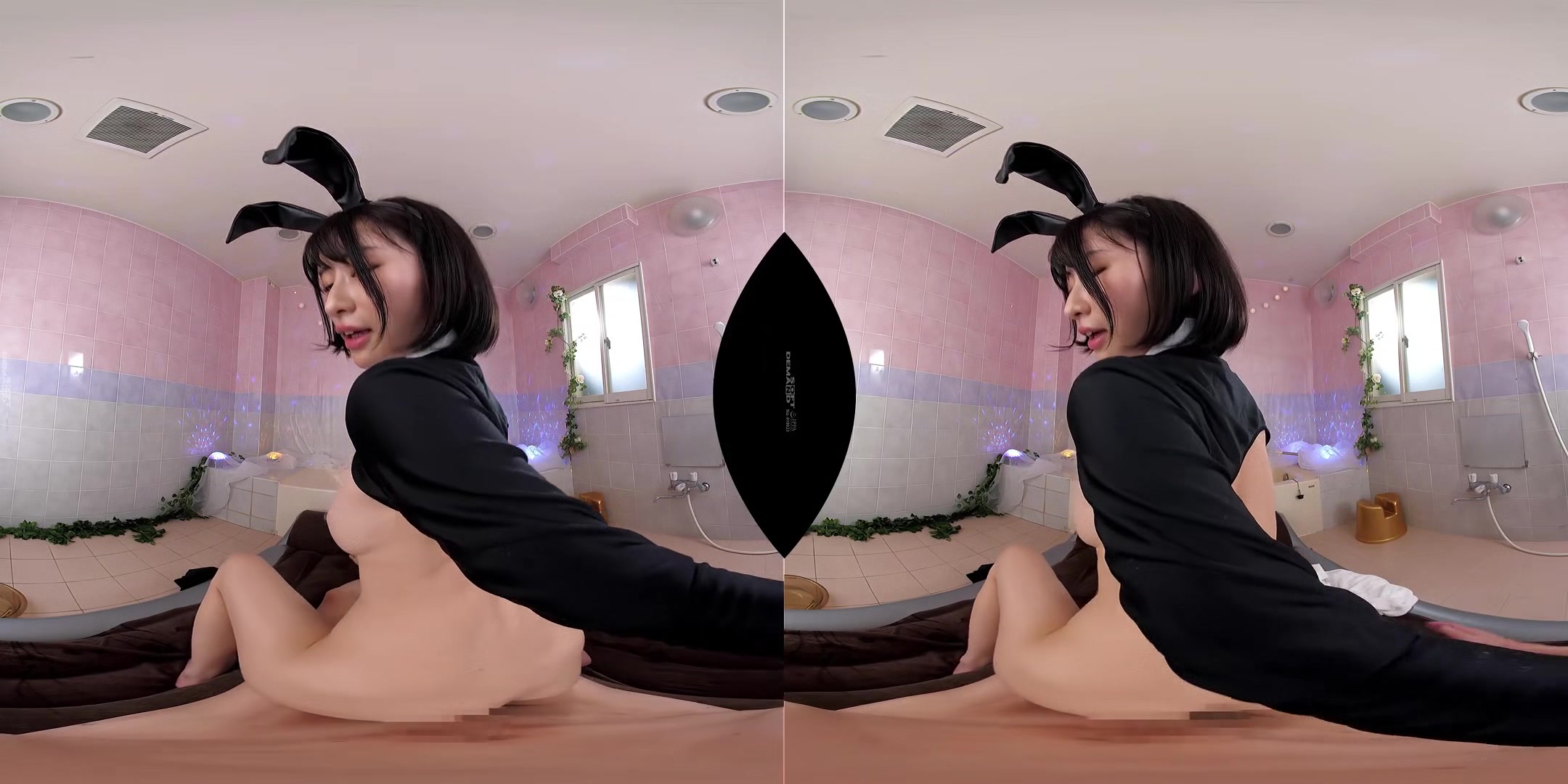 Mei Miyajima - Reverse Bunny Suit Extra Lotion Sexy Erotic Massage Part 2