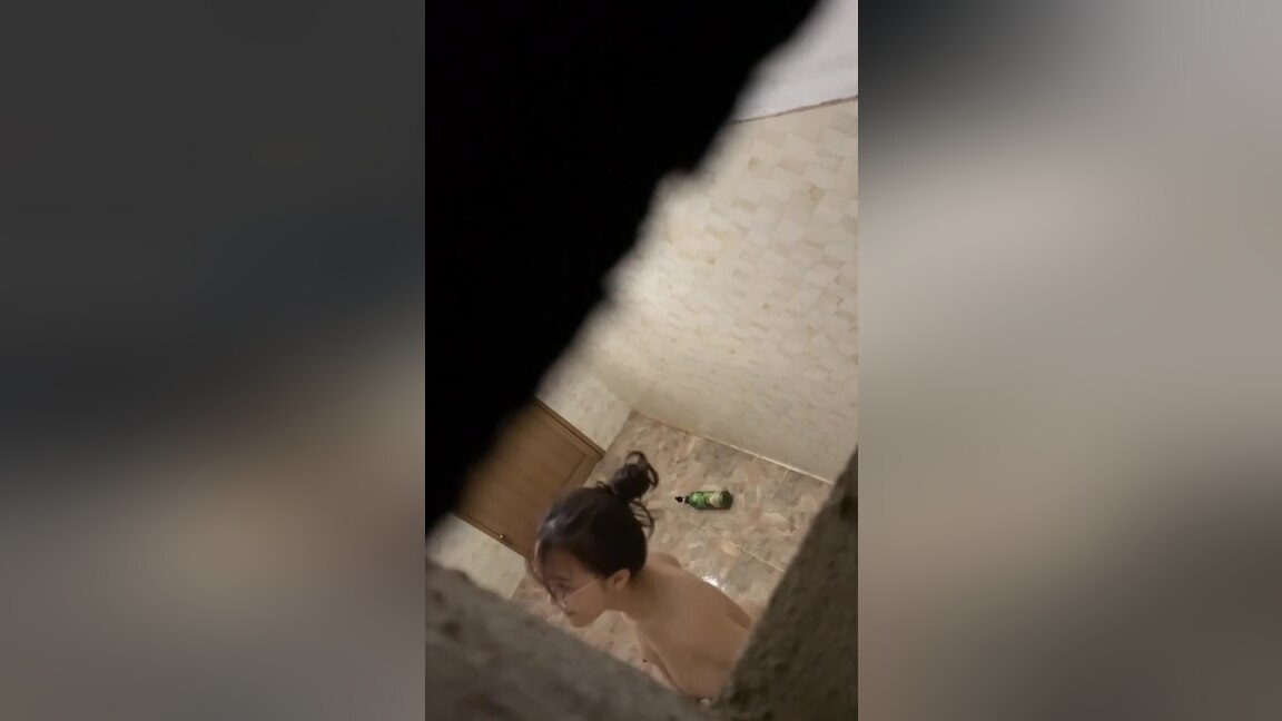 Asian teen 18+ In Shower
