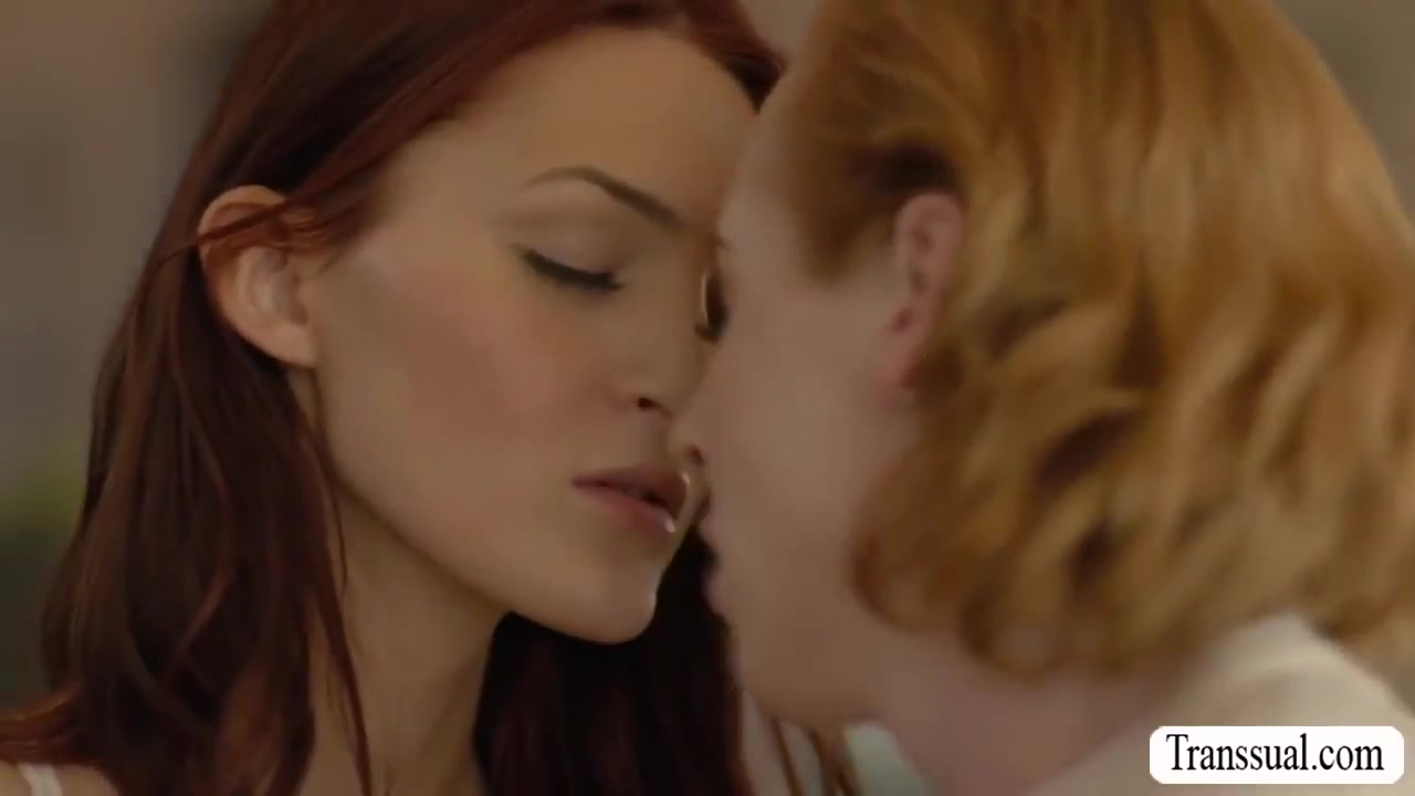 Busty Ts Licks And Butt Fucks Her Redhead