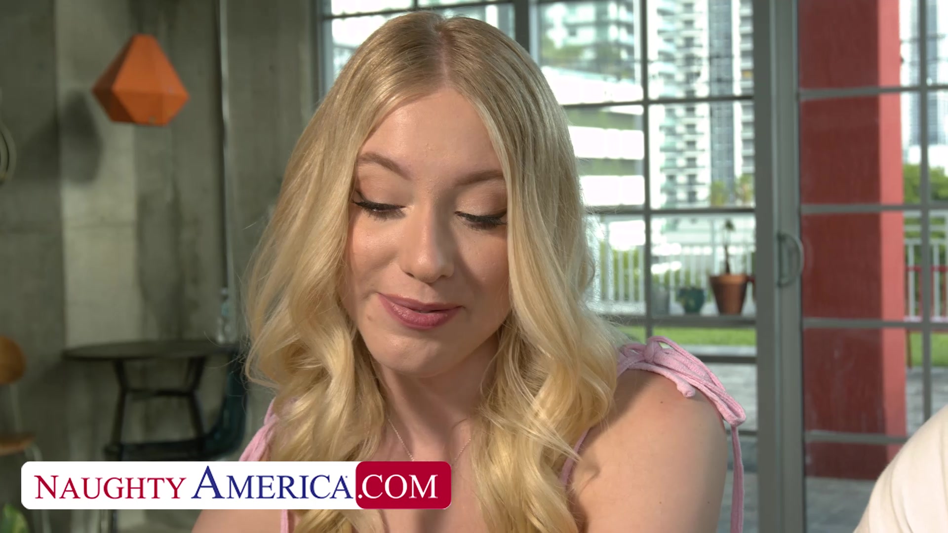 Cute blonde Kallie Taylor gets fucked by her friend's Step brother