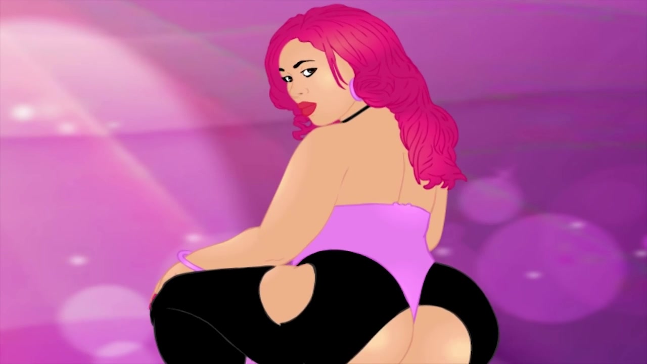 Pinkyxxx Booty Shaking Urban Animated Photo Shoot - Blackdisney315