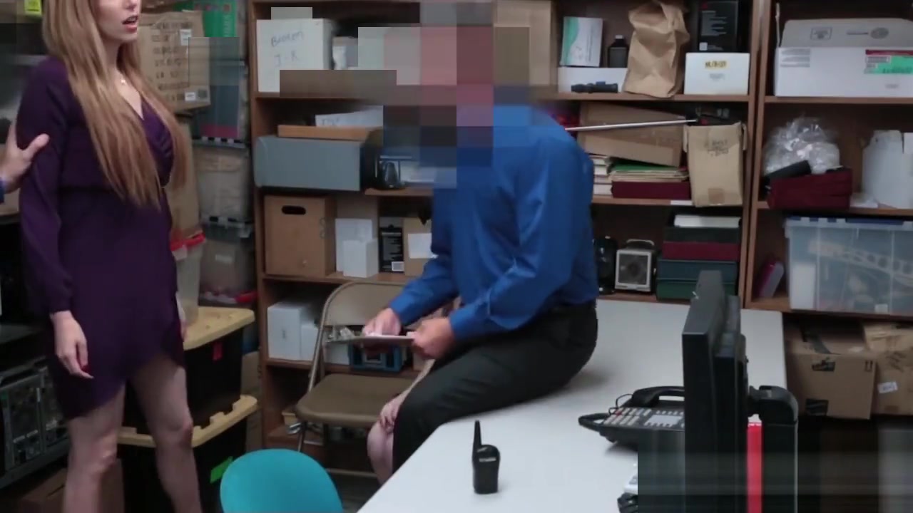 Redhead milf and teen 18+ gets their coochies demolished by horny officers