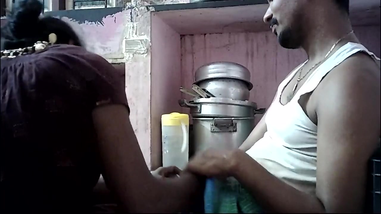 Hot Kiss - Indian House Wife Kissing On Lips