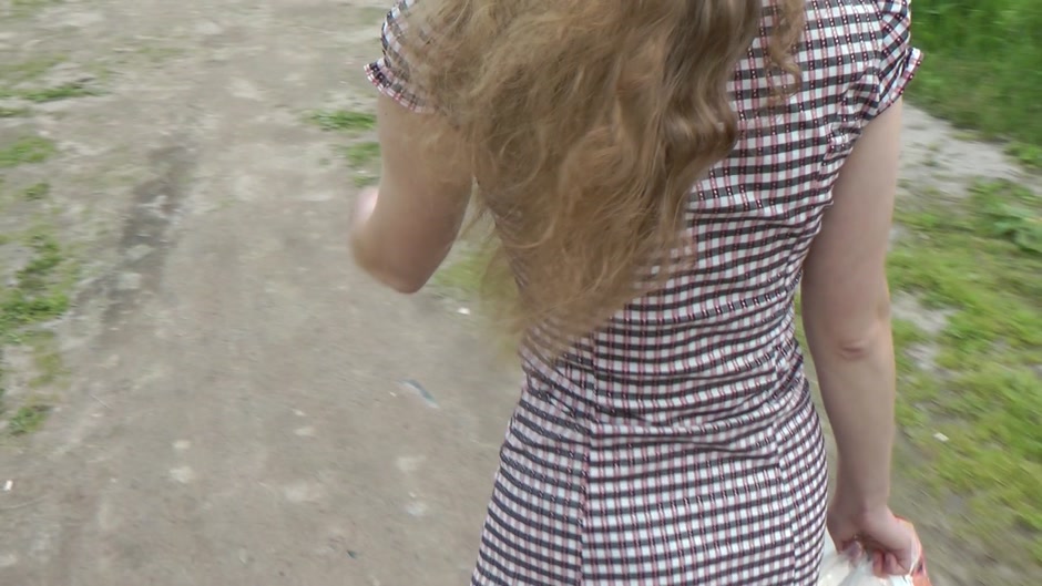 Cute girl, Virginia Still shags in a public place