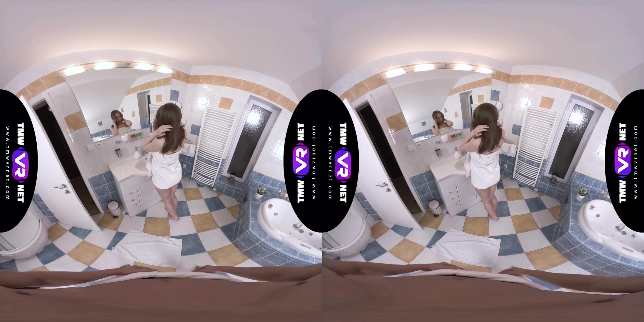 Brushing Teeth With Sperm - Busty Teen Riding - Sexlikereal