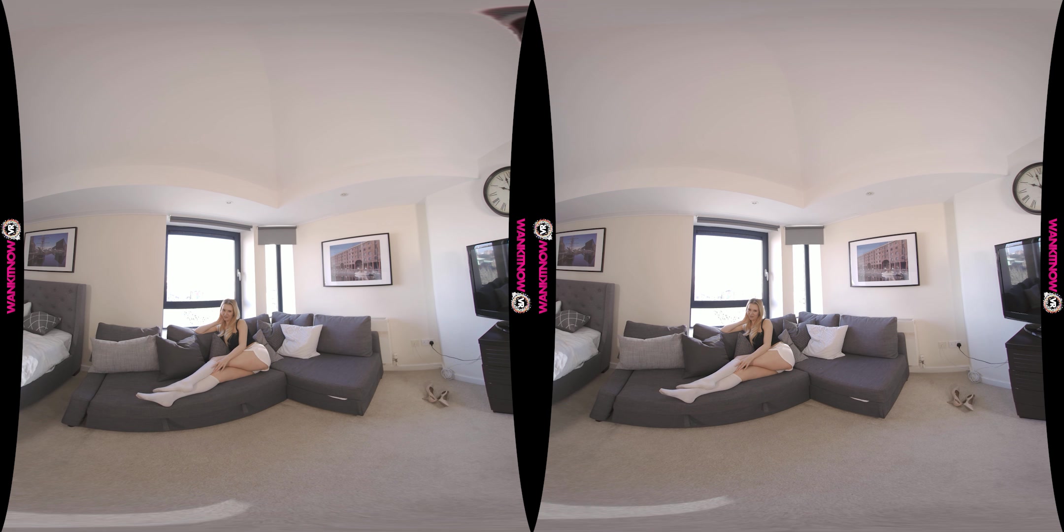 Slutty Antics featuring Lucy Alexandra - WankitNowVR