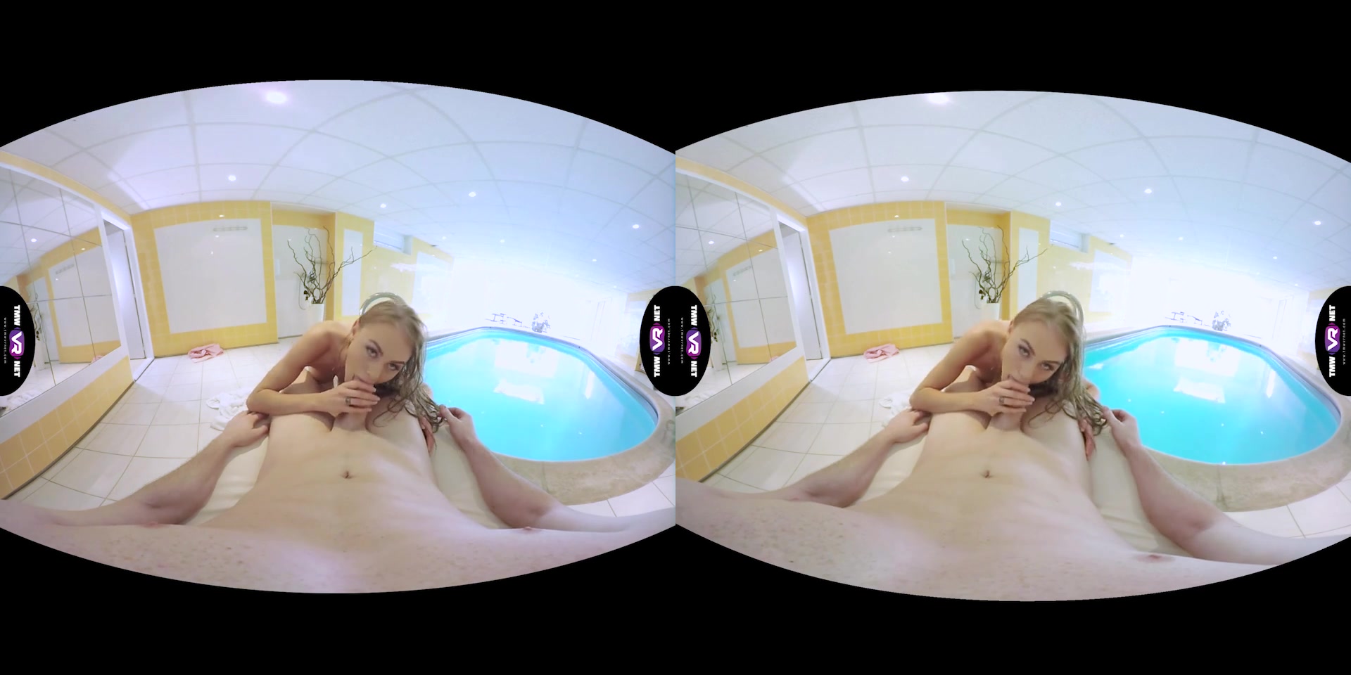 Nancy A in Slender Blonde Swimmer Fucked A Horny Stalker - TMWVRNet