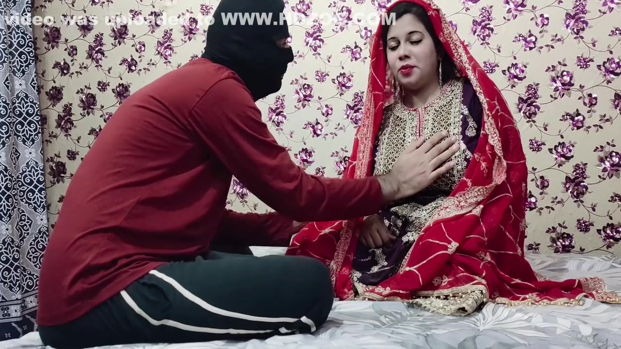 Indian Desi Sexy Bride With Her Husband On Wedding Night