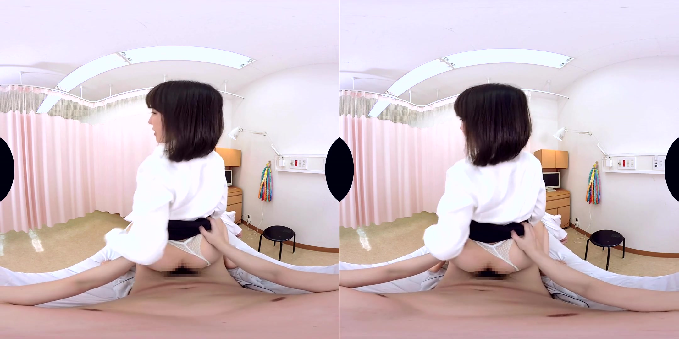 Visited by the Young OL in the Hospital 2 - Asian teen 18+ Hospital Fuck