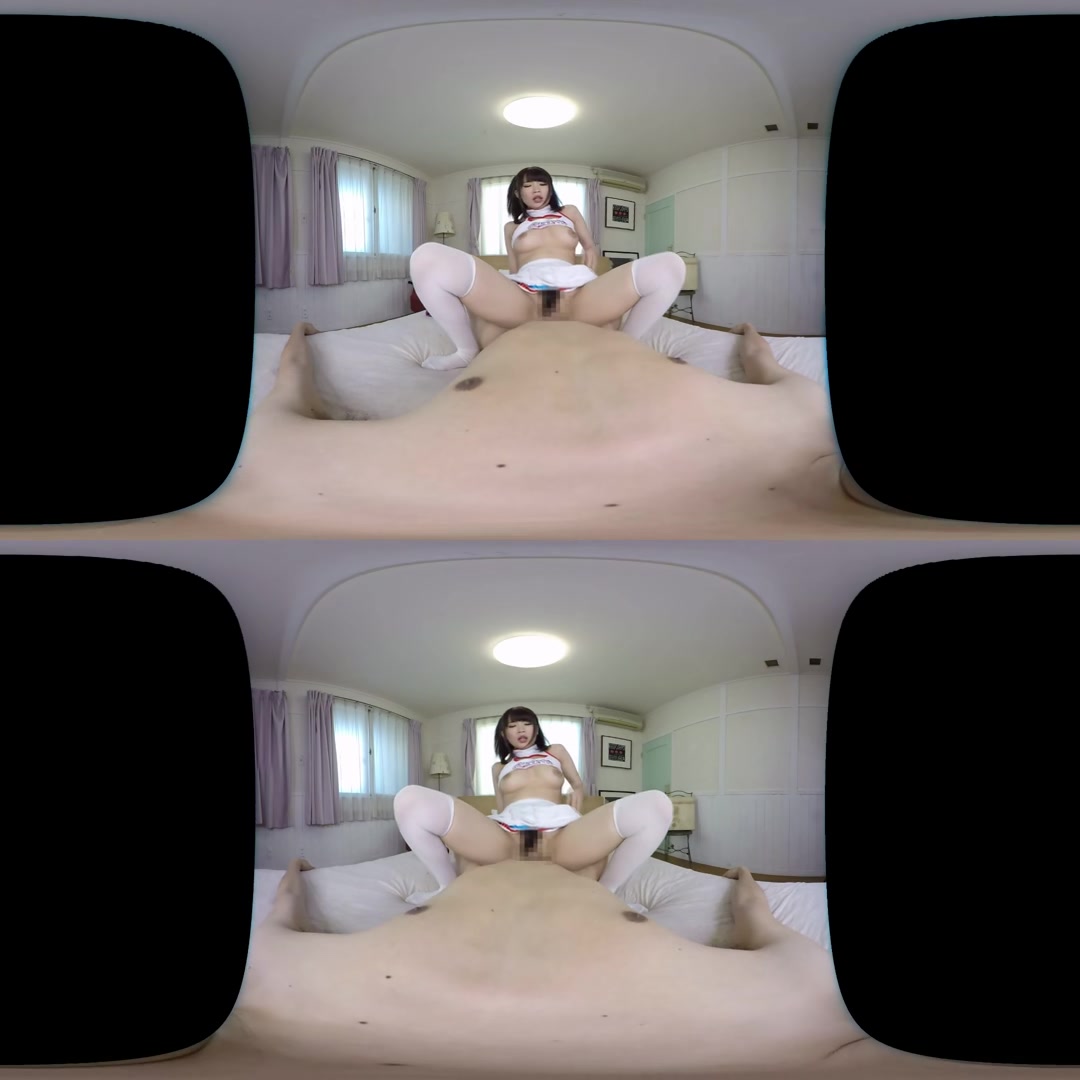 Misato Nonomiya - Big Wet Tits Cheerleader Virtual Creampie Sex - WOW!