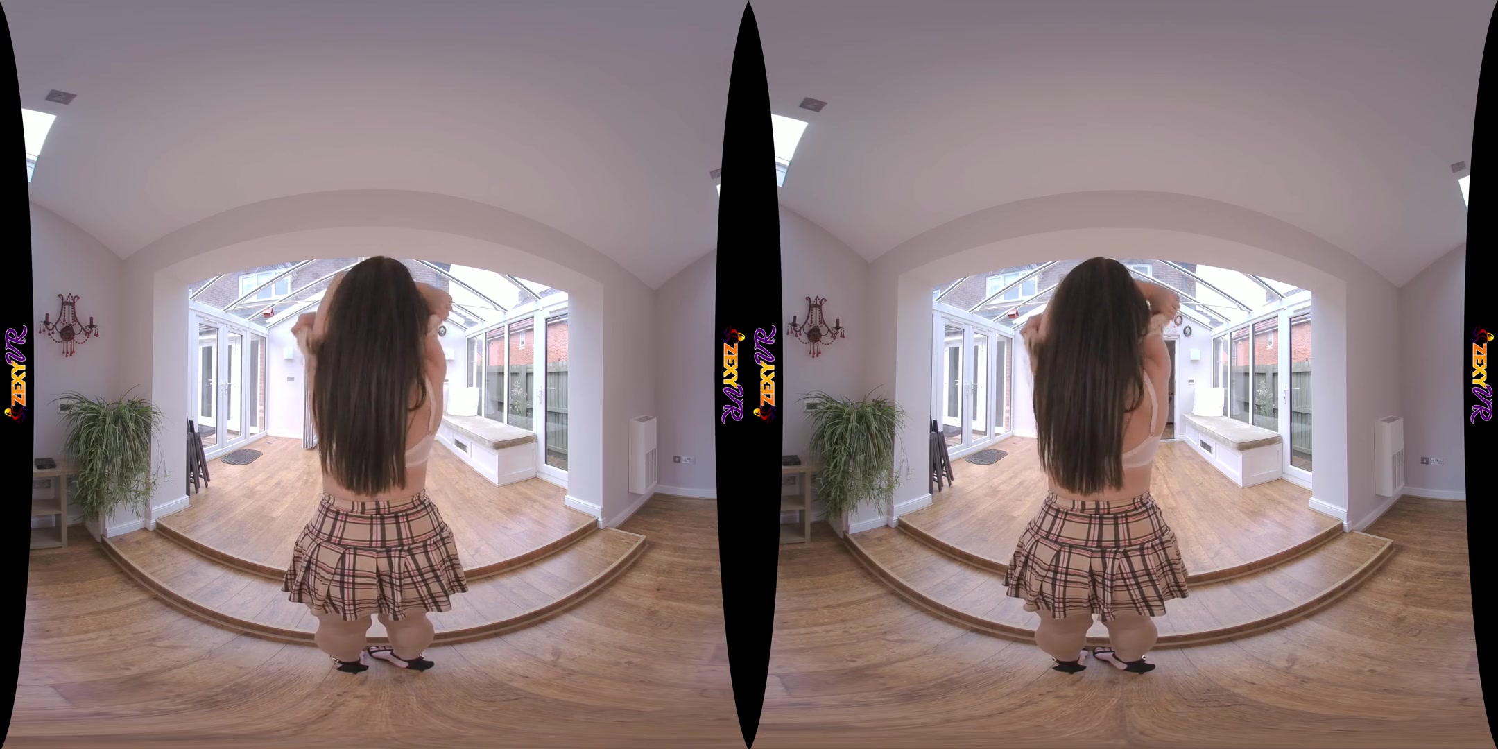 Busty Temptress - Huge Tits Babe Solo Striptease