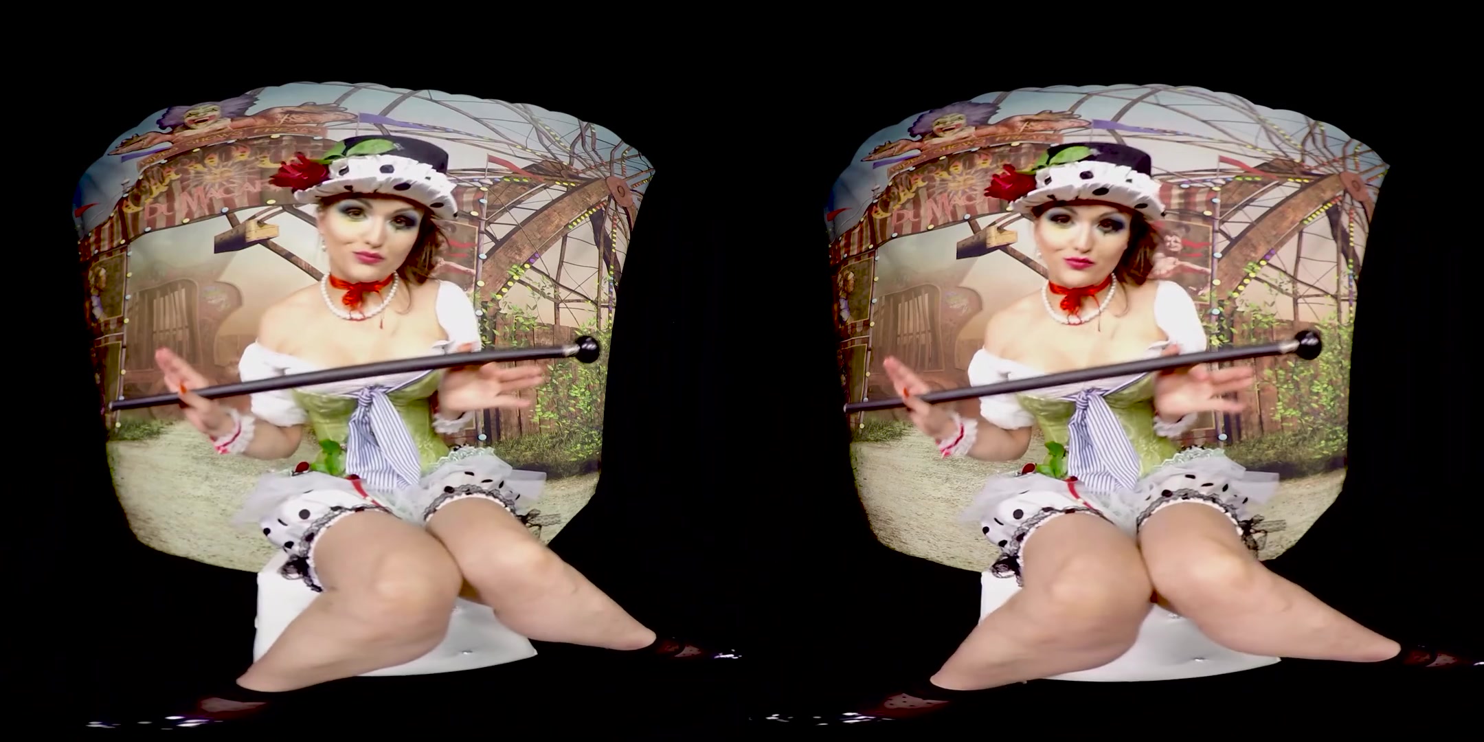 396 - Barbara Bieber; Sexy Cosplay Big Tits Solo