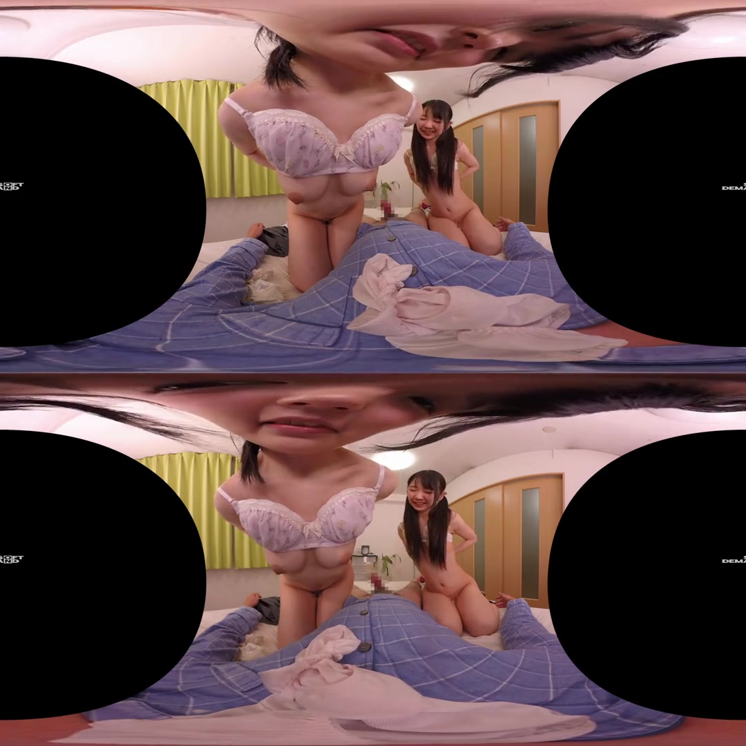 Nympho Duo Stepsister schoolgirls 18+ Spit on Your Cock and Edge You; Horny Japanese schoolgirls 18+ MFF POV Threesome