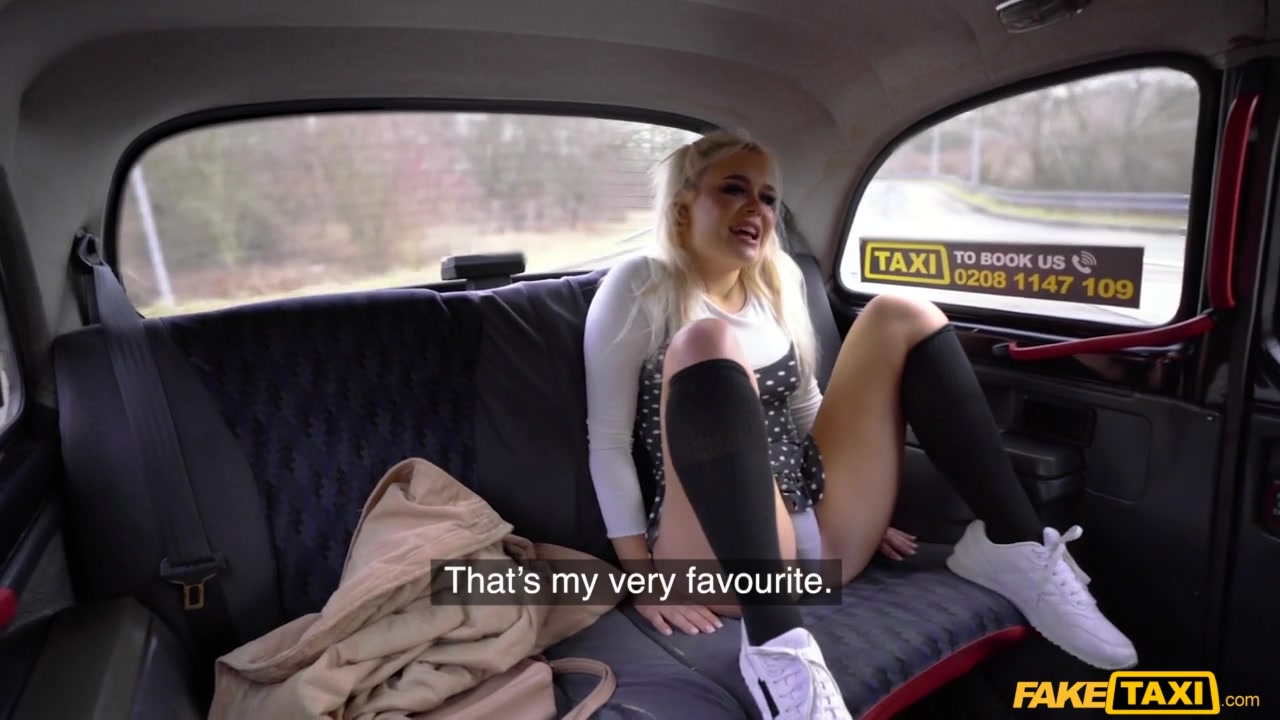 Blonde Brit Fucked by Euro Cabbie - FakeHub