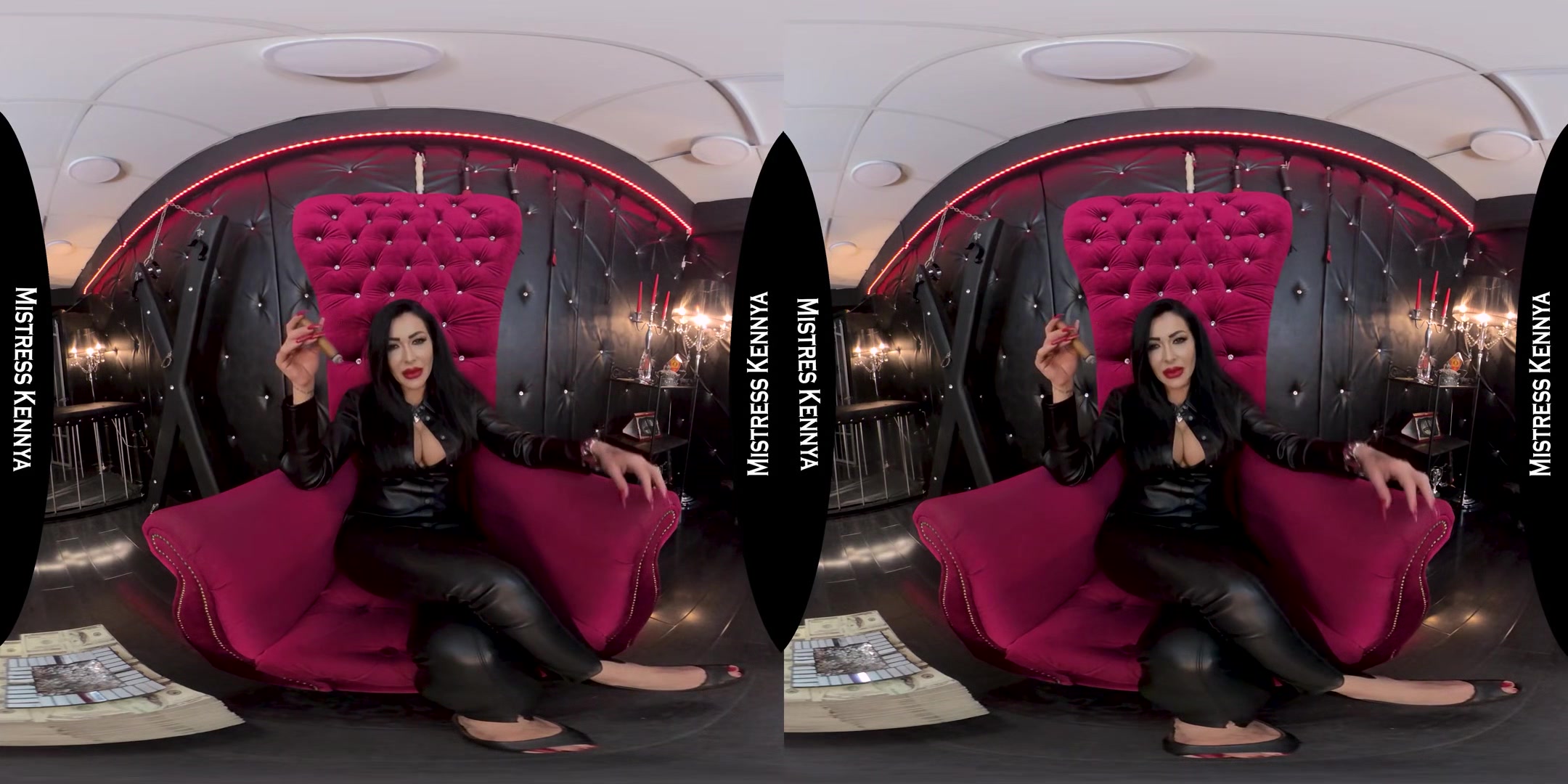 Mistress Kennya - SPH Verbal Humiliation Power Exchange Cigar Smoking Cuckolding - Professional Domme in Charge