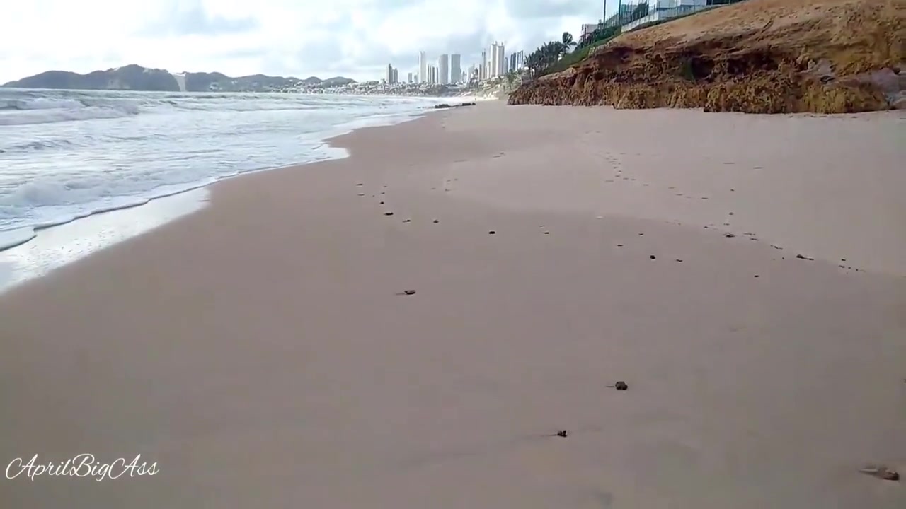Drinking Pee In Public Beach And Deep Throat, Cum Swallow -aprilbigass- 5 Min
