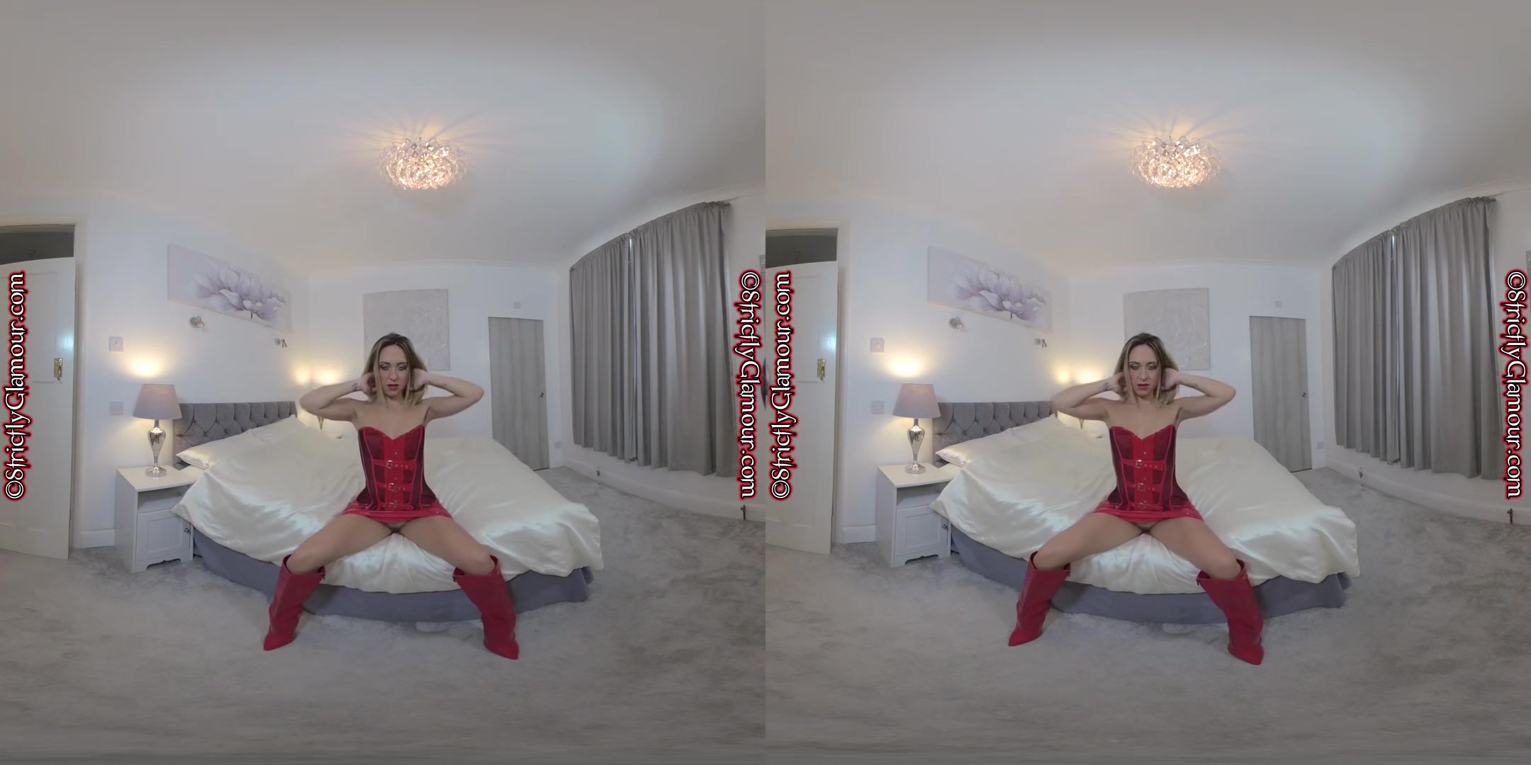 Losers Humiliation - Blonde Lingerie Leather Femdom Sexy