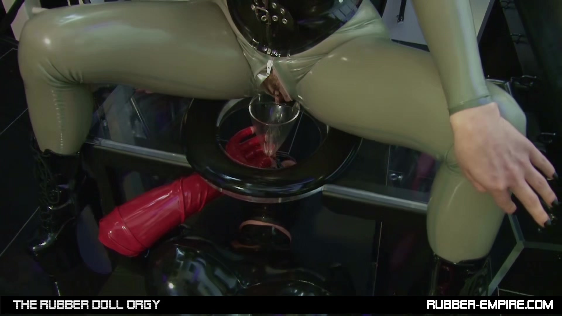 The rubber doll orgy