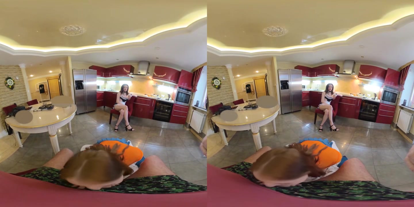 We Were Going To Do A Casting With Emma, But At That Moment My Sexy Cleaner Came, She Looked So Impressive In Her Costume That I Invited Her To Join Us - VRmodels