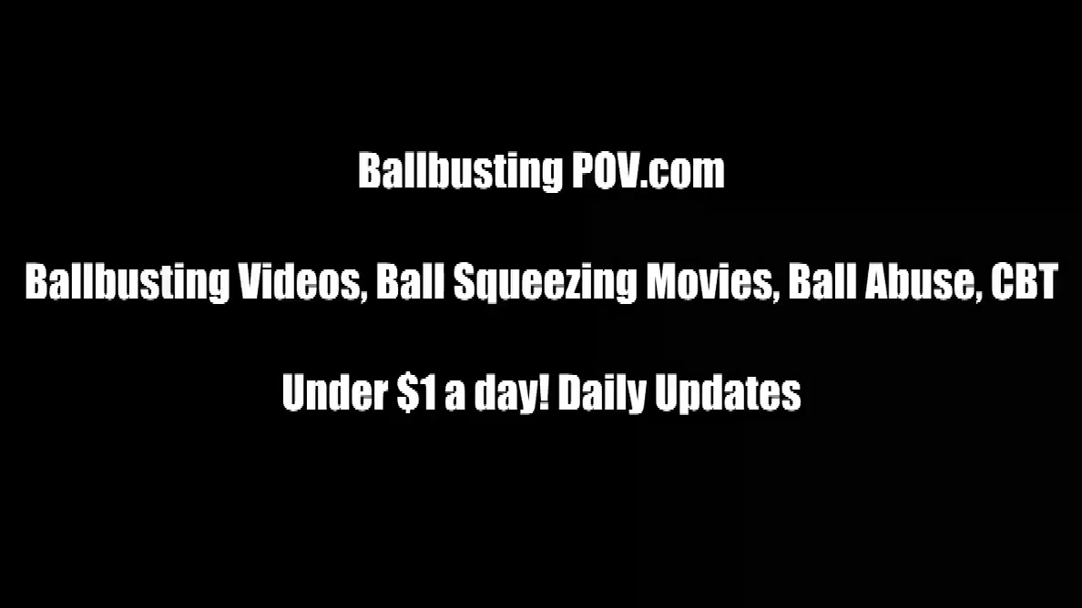 Your Balls Are About To Get Smashed