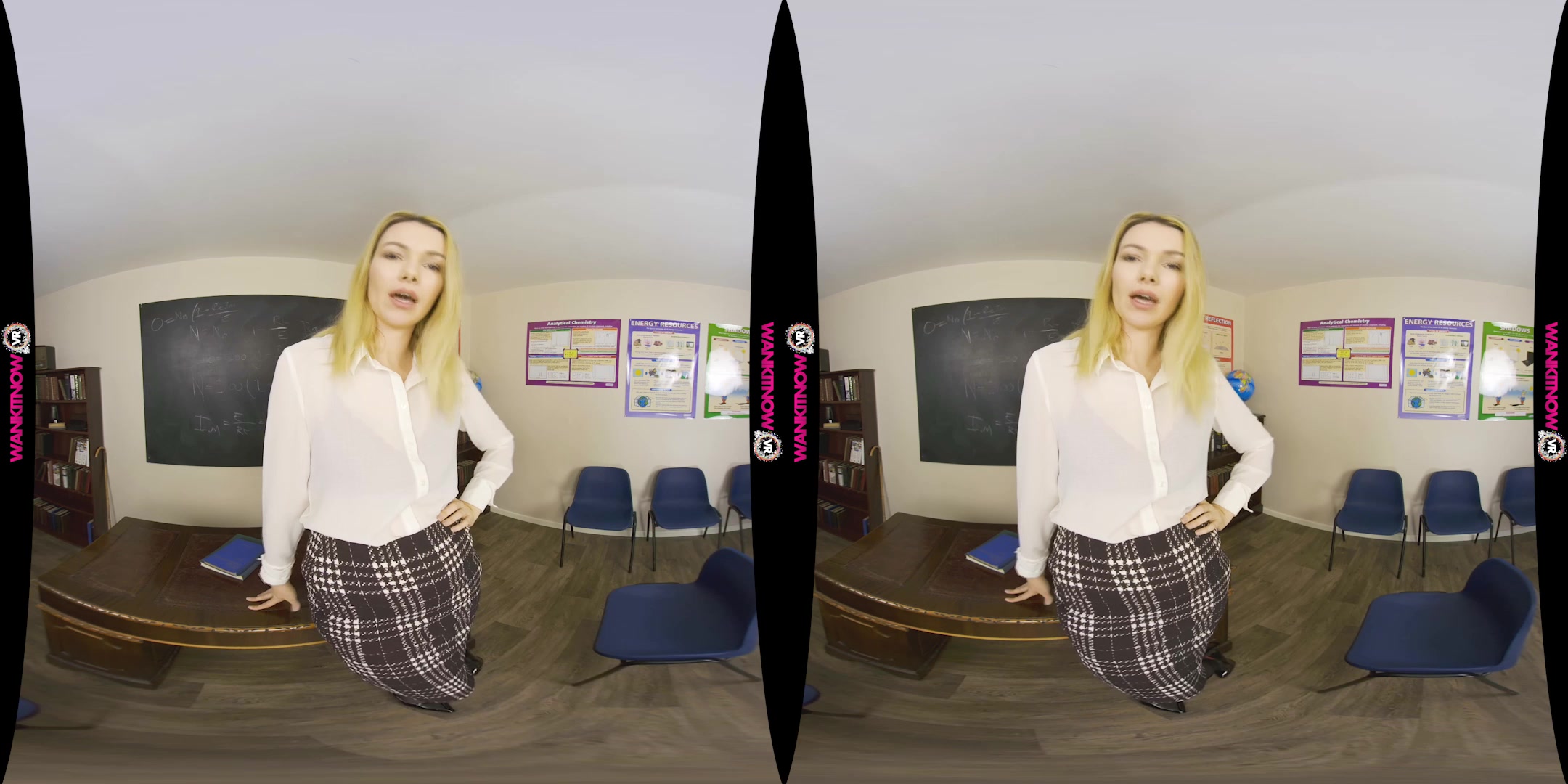 Teacher Punishment featuring Hannah Z - WankitNowVR