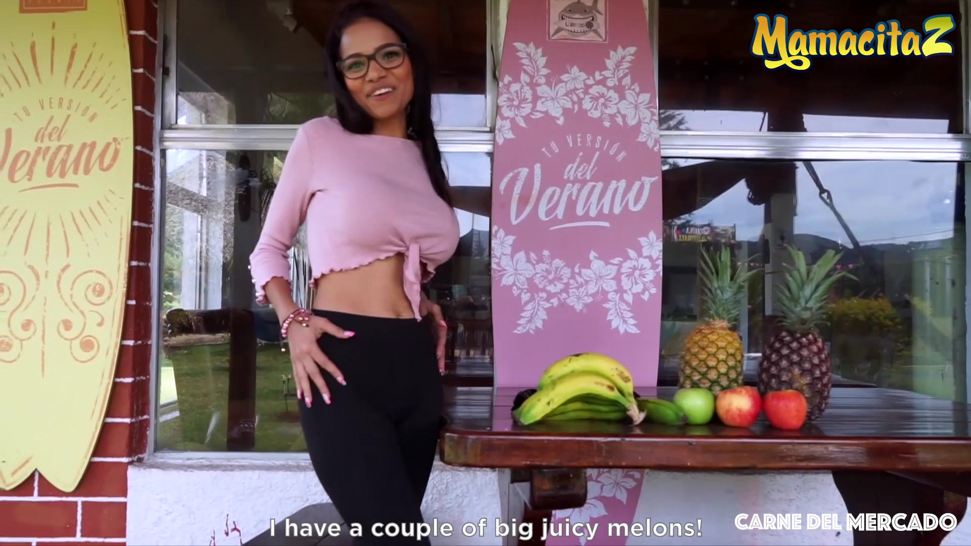 MAMACITAZ - Big Tits Latina teen 18+ Mila Garcia Drilled Hard By Big Cock