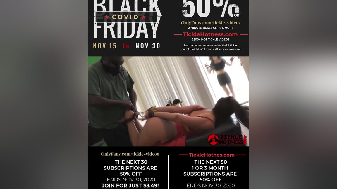 Black Covid Friday Special - Ticklevideos