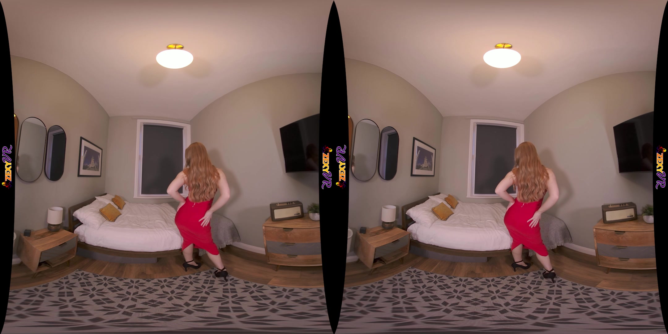 Woman In Red featuring Jen Loveheart - ZexyVR