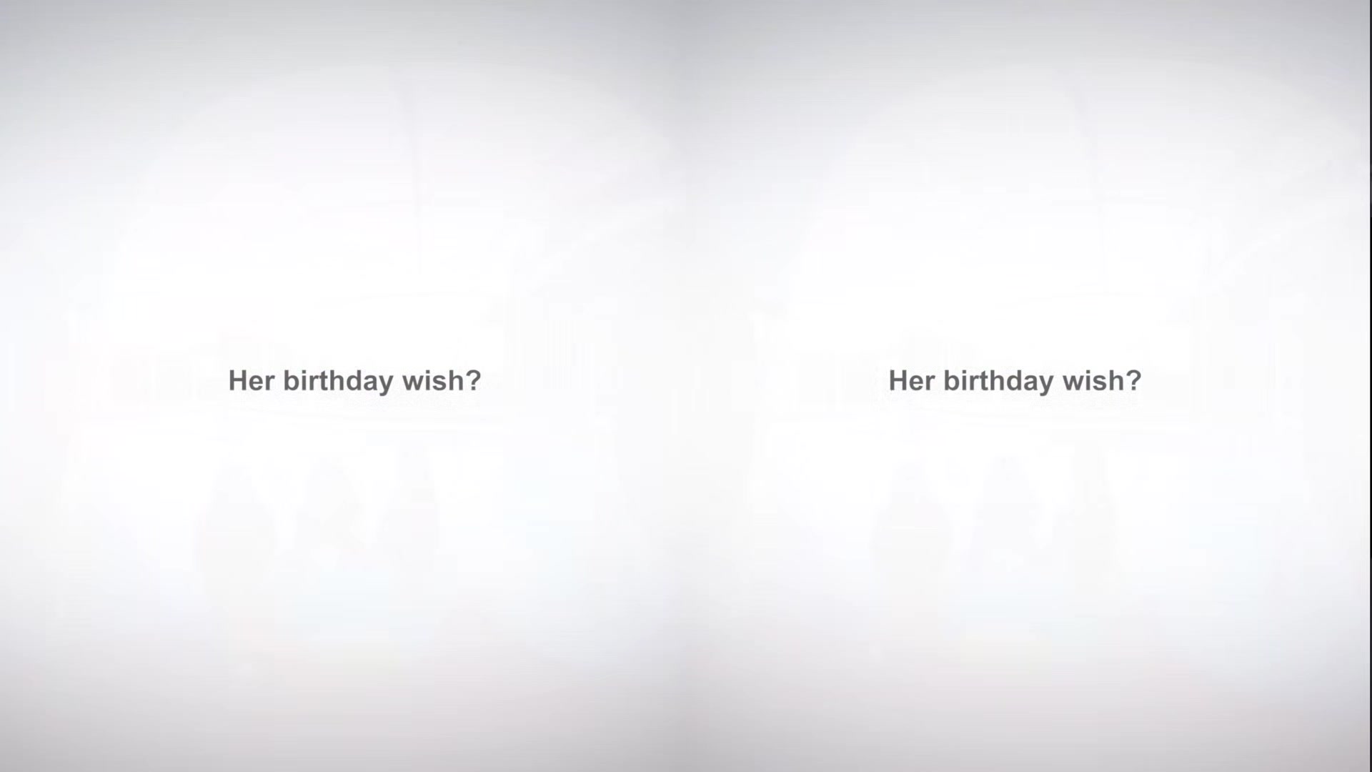 Birthday surprise