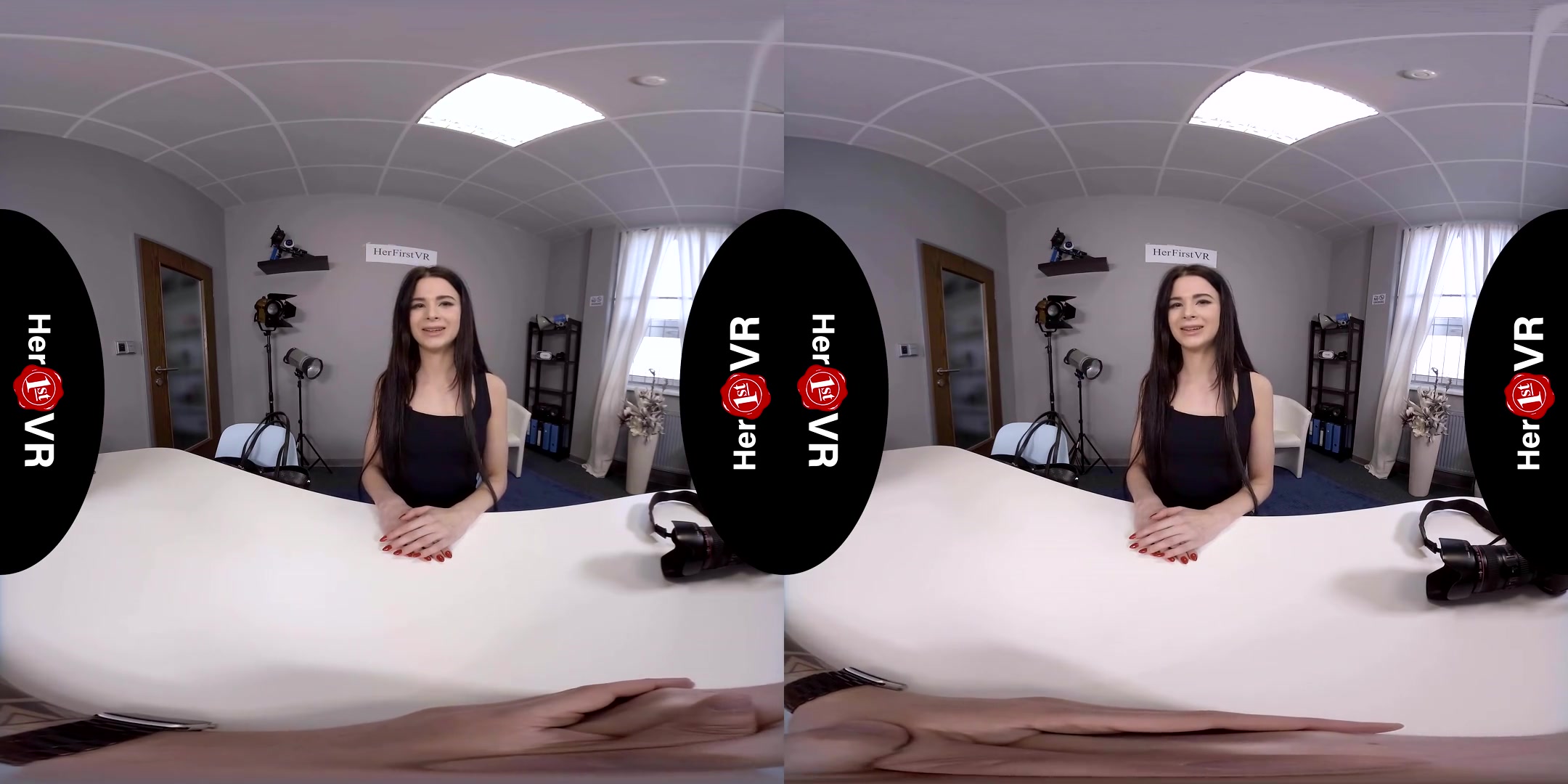 Anna - First VR Casting - Petite Amateur Fingering