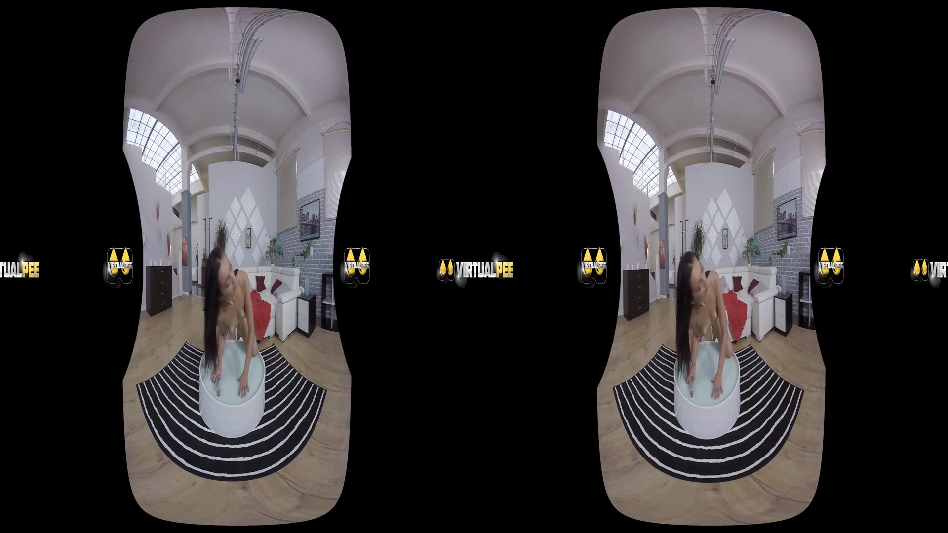 Amanda Estela in The Glass Dildo - VirtualPee