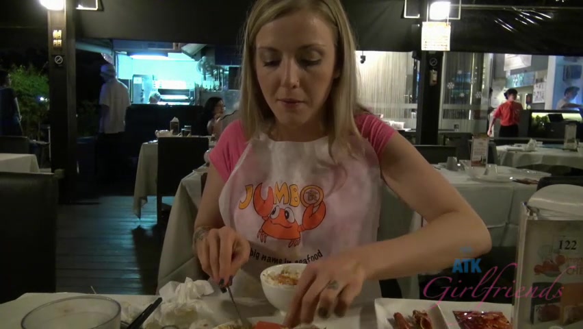 ATKGirlfriends video: virtual vacation with Karla Kush in Singapore.